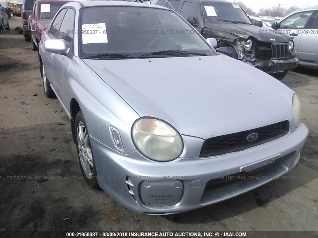 JF1GD67533G513705 - 2003 SUBARU IMPREZA RS SILVER photo 6