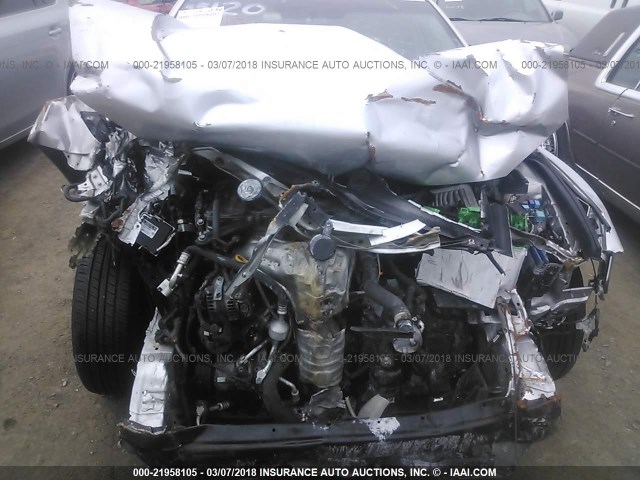 4T4BF3EK6AR060489 - 2010 TOYOTA CAMRY SE/LE/XLE SILVER photo 6