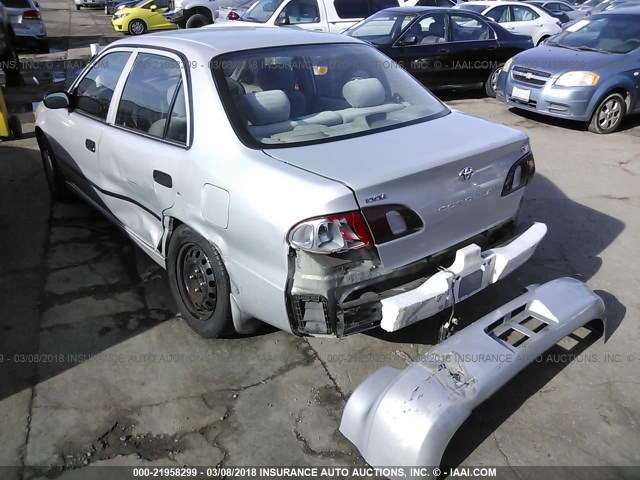 1NXBR12EXXZ265701 - 1999 TOYOTA COROLLA VE/CE/LE 银色 照片 3