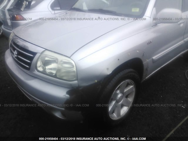 JS3TY92V314104710 - 2001 SUZUKI GRAND VITARA XL7 TOURING/XL7 LIMITED SILVER photo 6