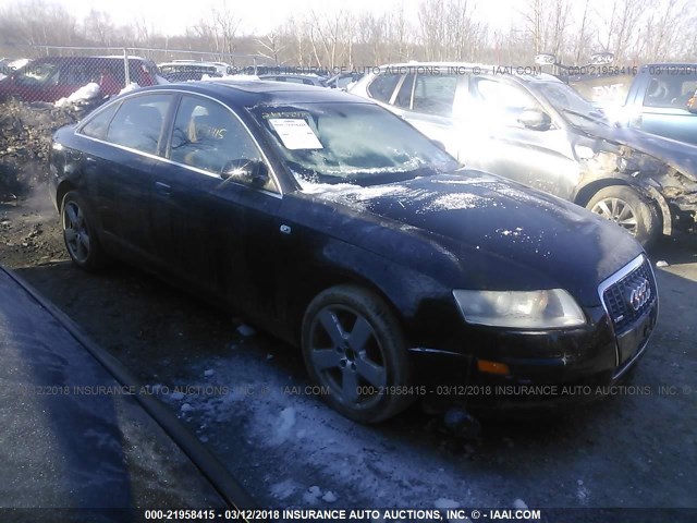 WAUDH74F38N124566 - 2008 AUDI A6 3.2 QUATTRO BLACK photo 1