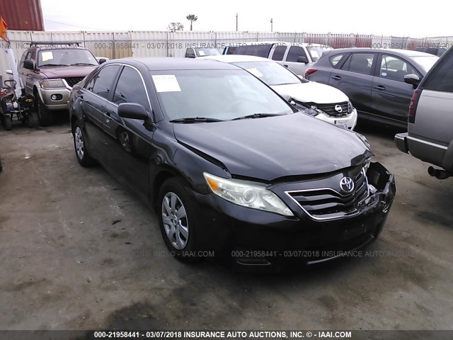 4T1BF3EK7BU132411 - 2011 TOYOTA CAMRY SE/LE/XLE BLACK photo 1