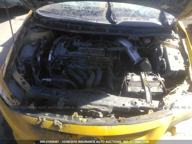 JTKJF5C73C3028119 - 2012 TOYOTA SCION TC 黄色 照片 10