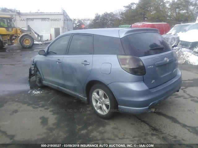 2T1KR32E88C716784 - 2008 TOYOTA COROLLA MATRIX XR BLUE photo 3