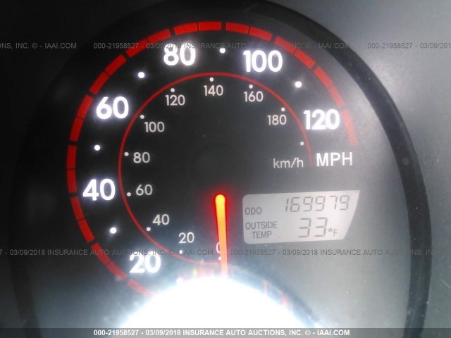 2T1KR32E88C716784 - 2008 TOYOTA COROLLA MATRIX XR BLUE photo 7