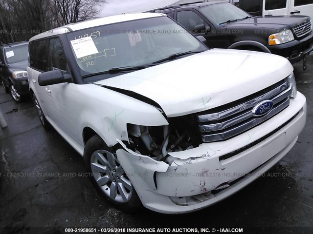 2FMDK51C29BA04088 - 2009 FORD FLEX SE WHITE photo 1