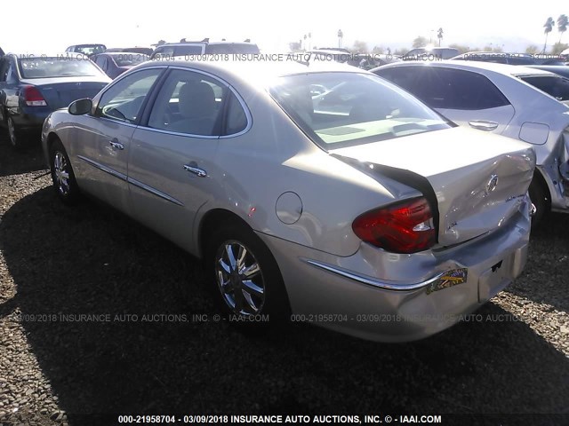 2G4WC582881166363 - 2008 BUICK LACROSSE CX BROWN photo 3