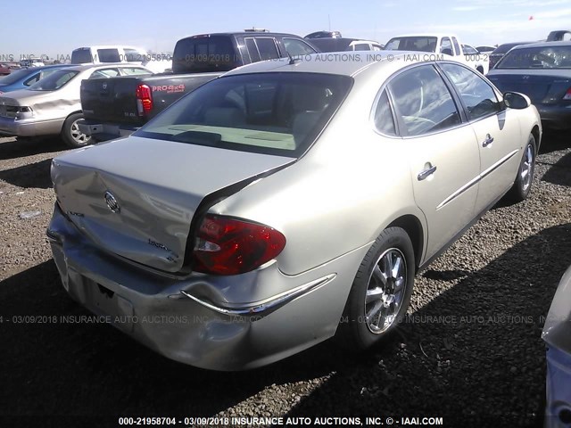 2G4WC582881166363 - 2008 BUICK LACROSSE CX BROWN photo 4