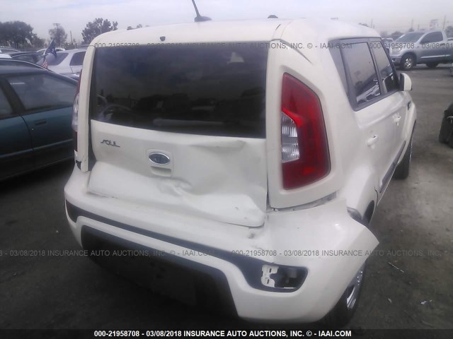 KNDJT2A59C7450744 - 2012 KIA SOUL CREAM photo 6