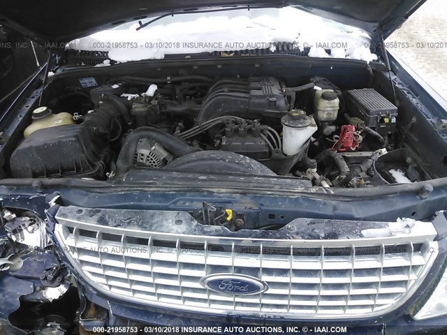 1FMZU73K05UA51852 - 2005 FORD EXPLORER XLT/XLT SPORT/NBX 蓝色 照片 10