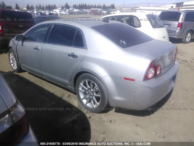 1G1ZE5E04CF112695 - 2012 CHEVROLET MALIBU LTZ 银色 照片 3