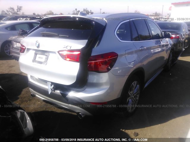 WBXHT3Z36G4A47857 - 2016 BMW X1 XDRIVE28I ვერცხლისფერი ფოტო 4