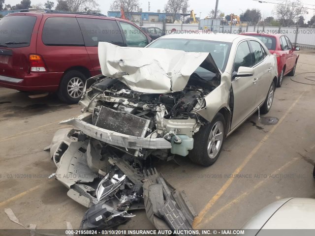 1G11C5SA8DF246904 - 2013 CHEVROLET MALIBU 1LT 米色 照片 2