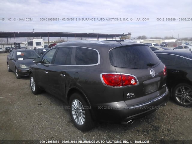 5GAEV23D49J105103 - 2009 BUICK ENCLAVE CXL 棕色 照片 3