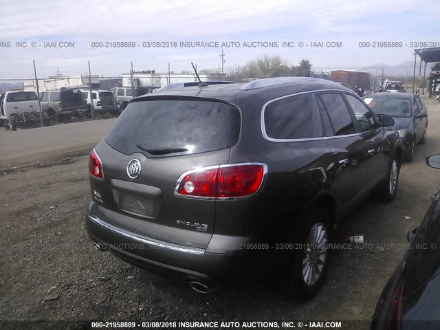 5GAEV23D49J105103 - 2009 BUICK ENCLAVE CXL 棕色 照片 4