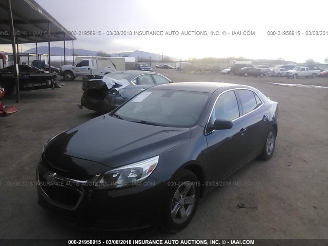 1G11A5SL9FF208611 - 2015 CHEVROLET MALIBU LS 灰色 照片 2