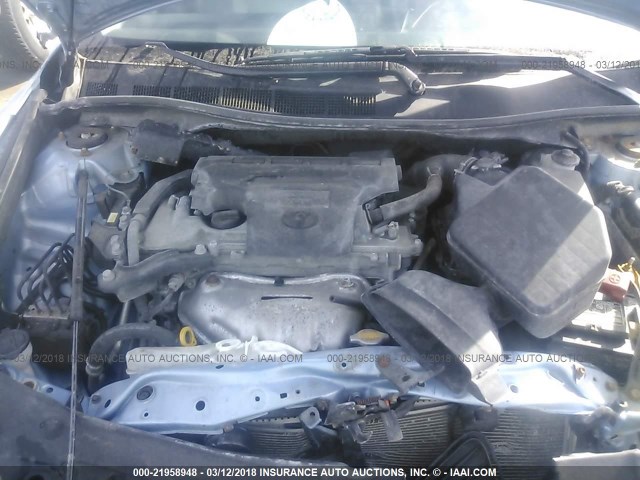 4T1BF1FK1CU535367 - 2012 TOYOTA CAMRY SE/LE/XLE 蓝色 照片 10