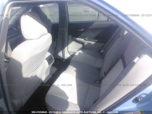 4T1BF1FK1CU535367 - 2012 TOYOTA CAMRY SE/LE/XLE 蓝色 照片 8