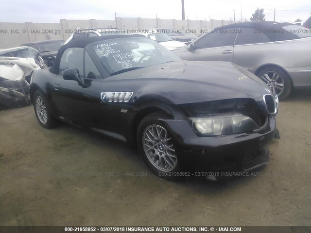 WBACN33441LK45511 - 2001 BMW Z3 2.5 BLACK photo 1