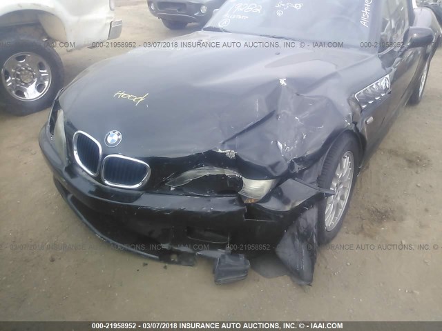WBACN33441LK45511 - 2001 BMW Z3 2.5 BLACK photo 6