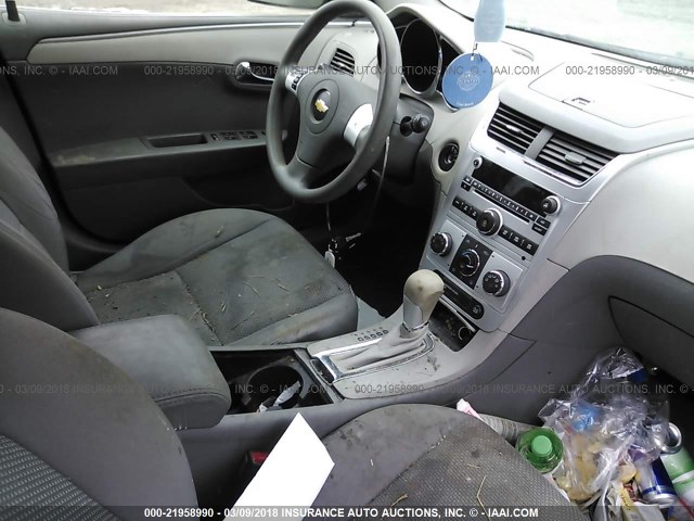 1G1ZA5EU4BF340516 - 2011 CHEVROLET MALIBU LS BLUE photo 5