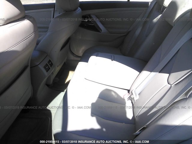 4T1BE46K78U216227 - 2008 TOYOTA CAMRY CE/LE/XLE/SE GOLD photo 8