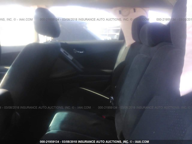 JN8AZ1MW6EW517214 - 2014 NISSAN Murano S/SL/SV/LE TAN photo 8