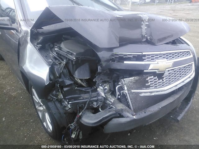 1G11H5SA0DF239981 - 2013 CHEVROLET MALIBU LTZ 灰色 照片 6