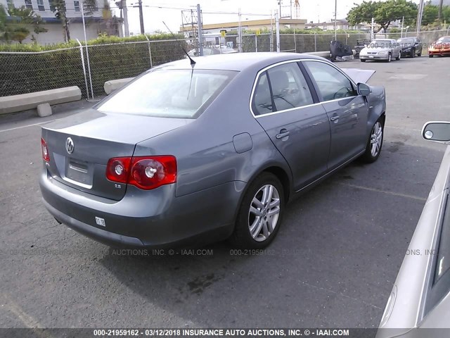 3VWEG71KX7M114098 - 2007 VOLKSWAGEN JETTA WOLFSBURG GRAY photo 4