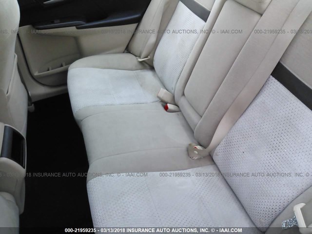 4T1BF1FK8CU097933 - 2012 TOYOTA CAMRY SE/LE/XLE GOLD photo 8