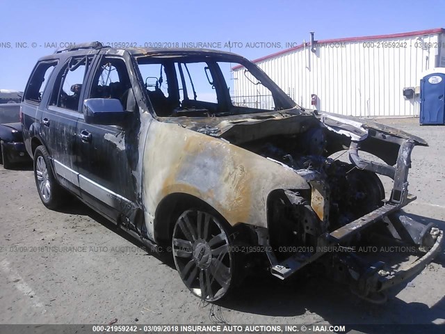 5LMFU28507LJ25446 - 2007 LINCOLN NAVIGATOR BLACK photo 1