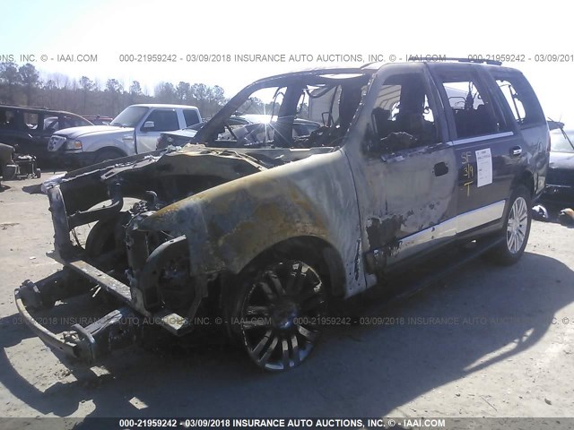 5LMFU28507LJ25446 - 2007 LINCOLN NAVIGATOR BLACK photo 2