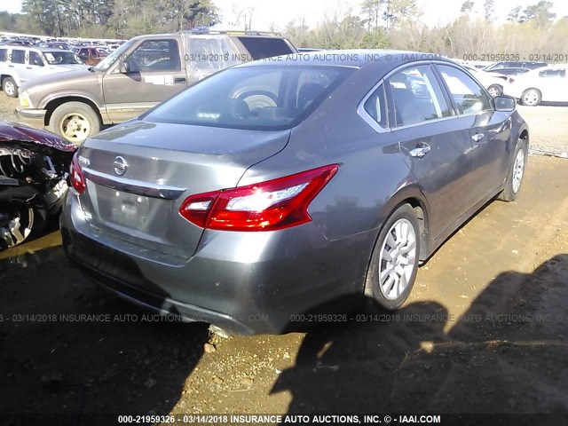 1N4AL3AP1GN337515 - 2016 NISSAN ALTIMA 2.5/S/SV/SL/SR GRAY photo 4