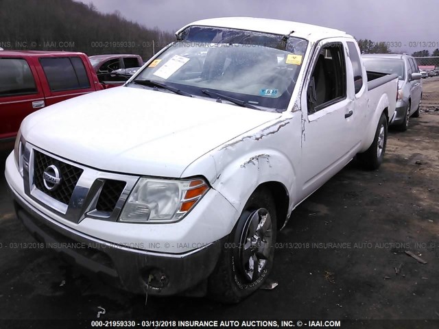 1N6AD06W99C416951 - 2009 NISSAN FRONTIER KING CAB SE/LE/NISMO WHITE photo 2