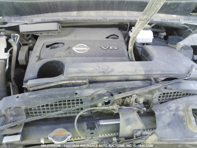 5N1AR2MNXDC675818 - 2013 NISSAN PATHFINDER S/SV/SL/PLATINUM 灰色 照片 10