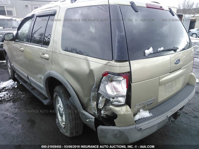 1FMZU73E02ZC13276 - 2002 FORD EXPLORER XLT GOLD photo 6