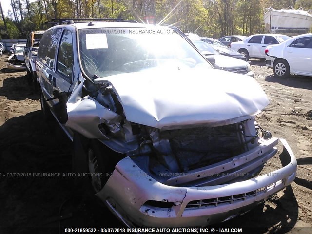 1GNDX13E04D258602 - 2004 CHEVROLET VENTURE LUXURY SILVER photo 1