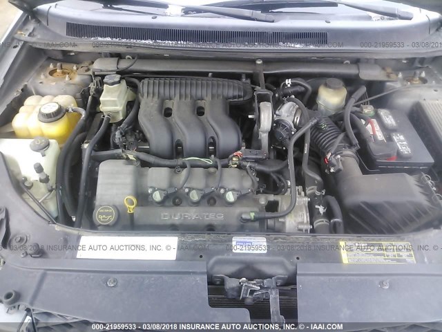 1FMDK06195GA11097 - 2005 FORD FREESTYLE LIMITED GRAY photo 10