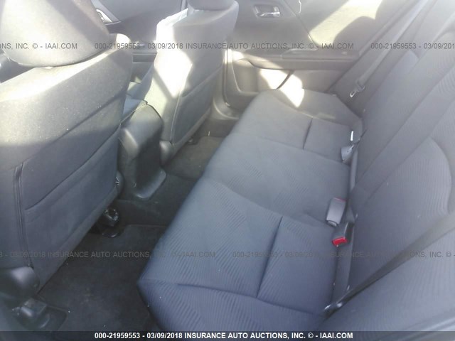 1HGCR2F36FA154510 - 2015 HONDA ACCORD LX SILVER photo 8