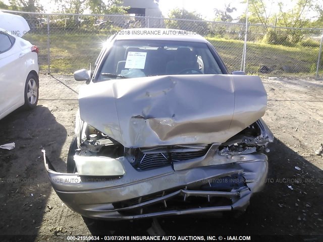 4T1BG28K7XU602107 - 1999 TOYOTA CAMRY CE/LE/XLE ოქროსფერი ფოტო 6