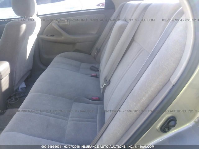 4T1BG28K7XU602107 - 1999 TOYOTA CAMRY CE/LE/XLE ოქროსფერი ფოტო 8