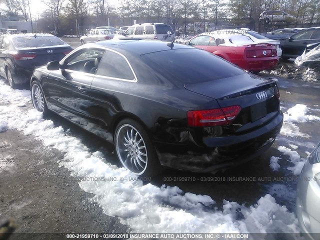 WAULFAFR9AA037385 - 2010 AUDI A5 PREMIUM PLUS BLACK photo 3