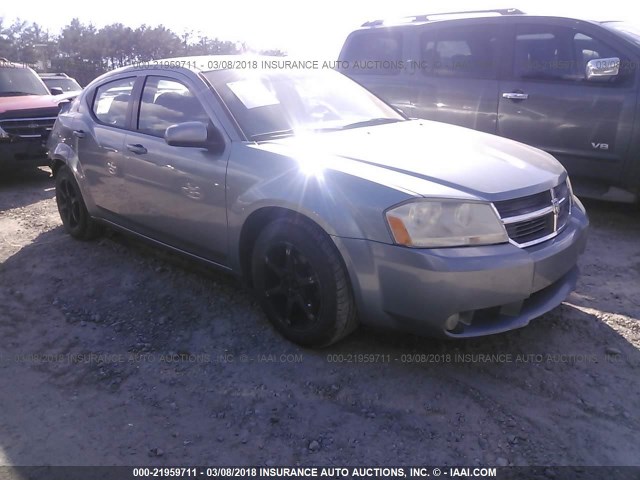 1B3LC56B89N557251 - 2009 DODGE AVENGER SXT/R/T GRAY photo 1