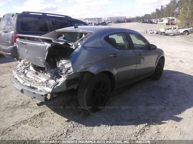 1B3LC56B89N557251 - 2009 DODGE AVENGER SXT/R/T GRAY photo 4