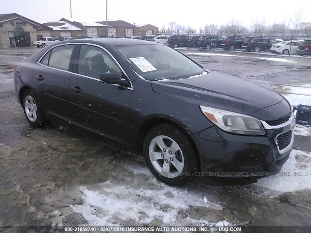 1G11B5SL3FF183024 - 2015 CHEVROLET MALIBU LS 灰色 照片 1