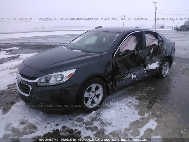 1G11B5SL3FF183024 - 2015 CHEVROLET MALIBU LS 灰色 照片 2