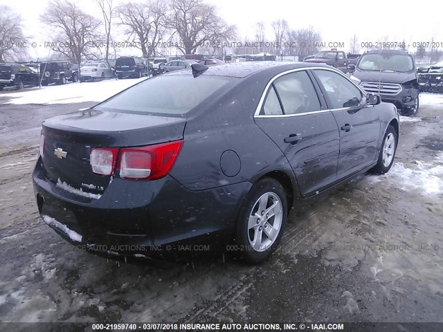 1G11B5SL3FF183024 - 2015 CHEVROLET MALIBU LS 灰色 照片 4