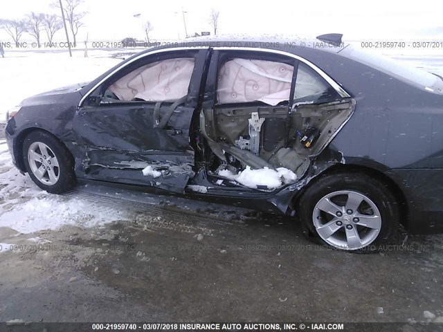 1G11B5SL3FF183024 - 2015 CHEVROLET MALIBU LS 灰色 照片 6