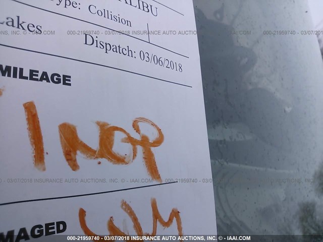 1G11B5SL3FF183024 - 2015 CHEVROLET MALIBU LS 灰色 照片 7