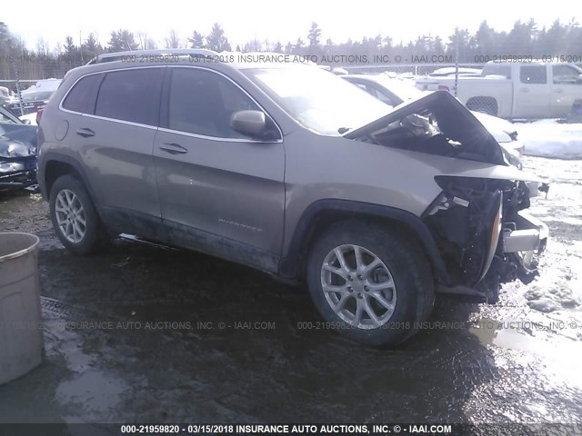 1C4PJMCB1HW602012 - 2017 JEEP CHEROKEE LATITUDE GRAY photo 1